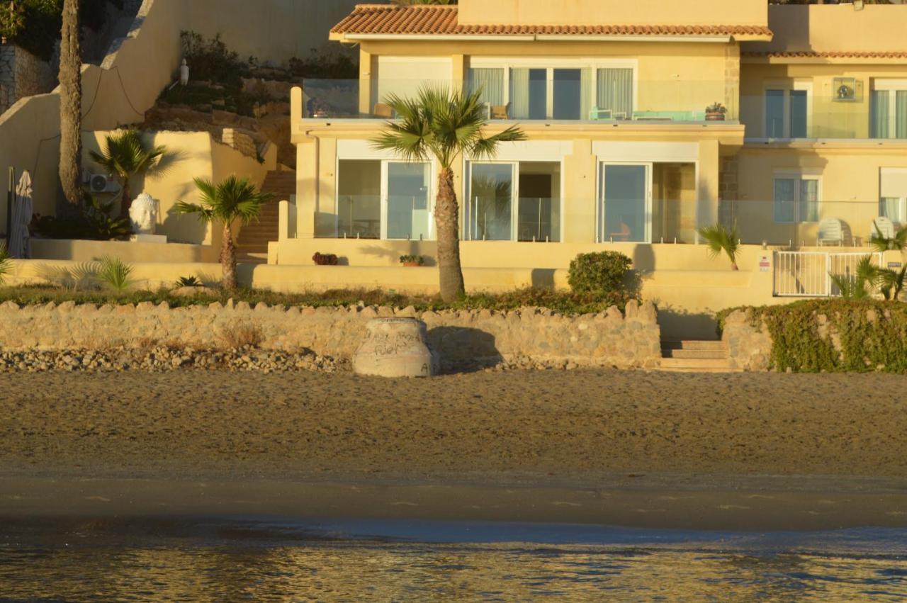 Maravilloso Apartamento Amanecer Cabo A Pie De Playa Y Mar En Chalet Roquetes Alicante Bagian luar foto