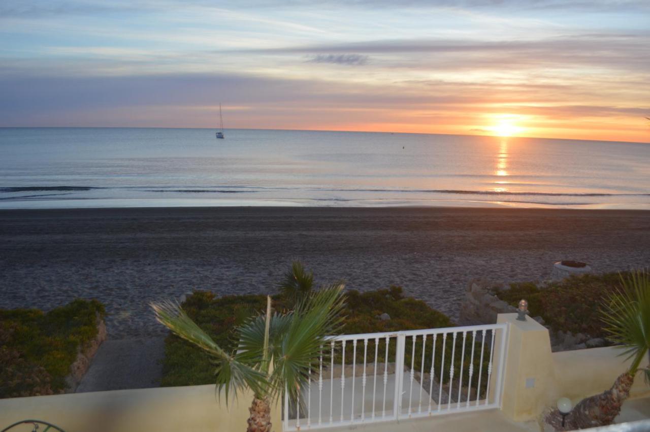 Maravilloso Apartamento Amanecer Cabo A Pie De Playa Y Mar En Chalet Roquetes Alicante Bagian luar foto