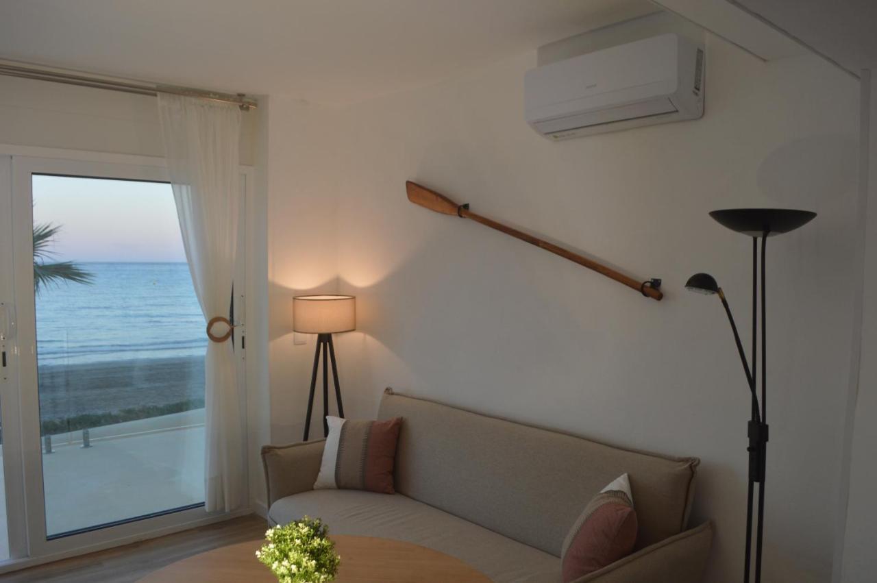 Maravilloso Apartamento Amanecer Cabo A Pie De Playa Y Mar En Chalet Roquetes Alicante Bagian luar foto